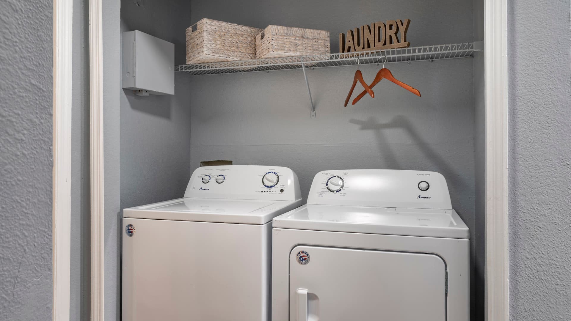 new washer and dryer